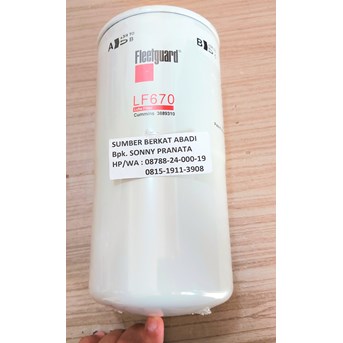 FLEETGUARD LF670 LF 670 LF-670 LUBE 3889310 P551670 P55-1670 B196