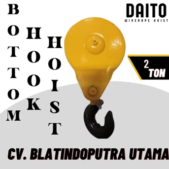 bottom hook hoist cd1 2 ton-1