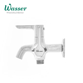wasser wall tap tlx-020 / keran tembok 2 cabang air dingin-1