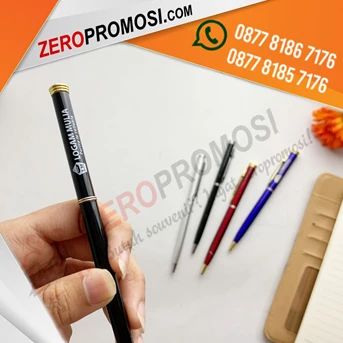 barang souvenir pen paku besi kecil - pulpen promosi termurah-3