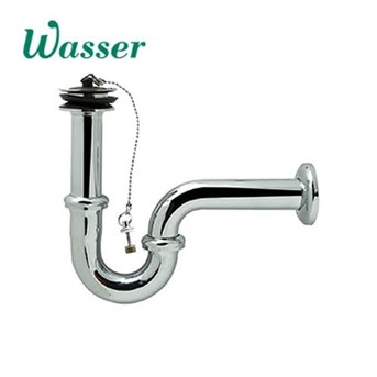 WASSER P Trap Waste Plug & Chain