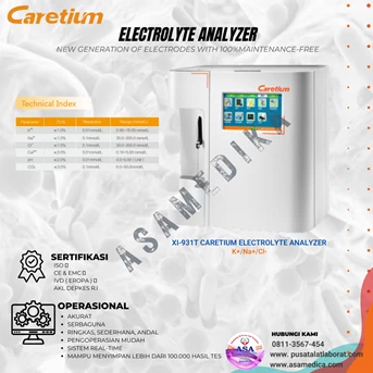 electrolyte caretium analyzer instrument laboratorium