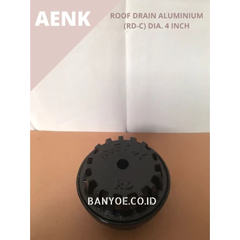 roof drain aluminium /saringan air talang aluminium (rd-c) dia. 4 inch-3