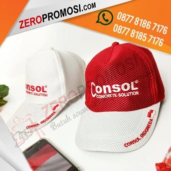 souvenir topi spesial kemerdekaan merah putih cetak logo-5