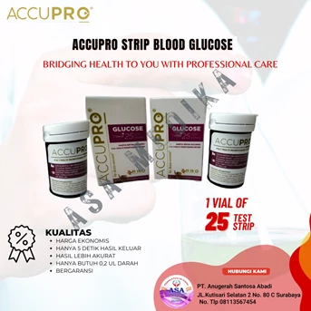 strip gula darah accu pro strip glucose