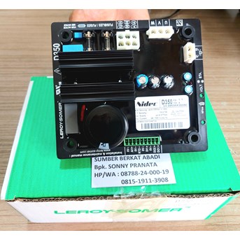 AVR LEROY SOMER D350 D-350 D 350 AVR 35-9-00001-40 - GENUINE