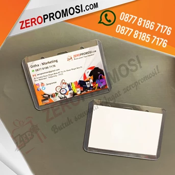 souvenir id card case kartu plastik a1-4