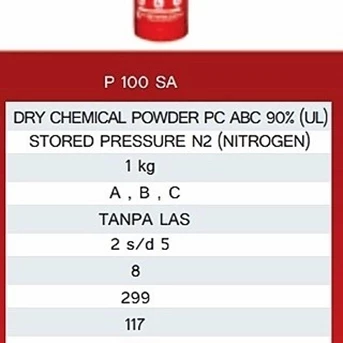 tabung pemadam apar servvo sni dry chemical powder 1 kg-1