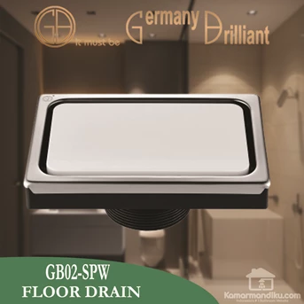 Smart Floor Drain Germany Brilliant GB02-SPW