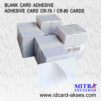 adhesive card/kartu stiker adhesive cr-79/cr-80