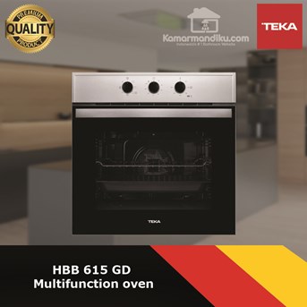 Teka HBB 615 GD SS Built in Multifunction oven with HydroClean