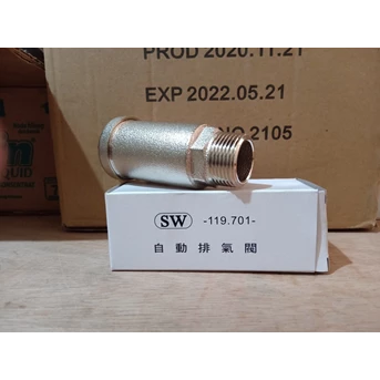 Automatic Air Vent valve chrome SW