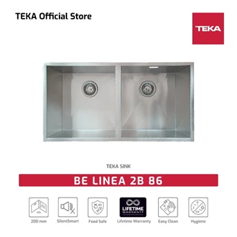Teka BE Linea 860 2B Undermount Sink 86 cm