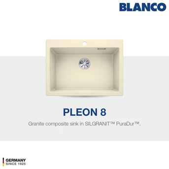 blanco pleon 8 silgranit kitchen sink - abu-abu-3
