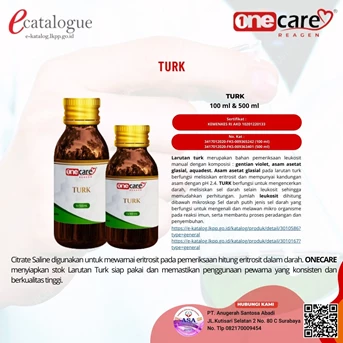onecare reagen turk 1 x 100 ml