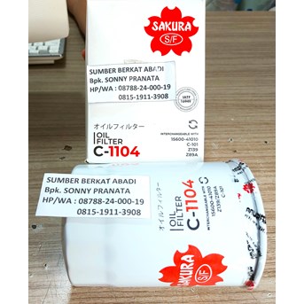 SAKURA C-1104 C 1104 15600-41010 15600 41010 1560041010 Z139/Z89A