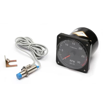 45c analog pointer tachometer 0-3000 rpm-1