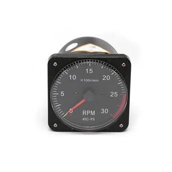 45c analog pointer tachometer 0-3000 rpm