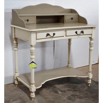 furniture jepara meja belajar warna klasik cantik kerajinan kayu-1