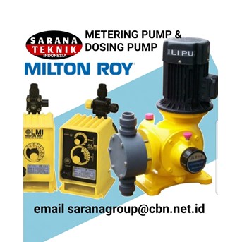 MILTON ROY Dosing Pump, Water Pump PT. SARANA TEKNIK