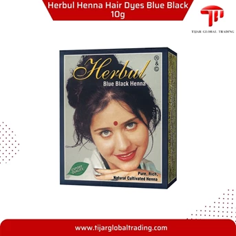 Herbul Henna Hair Dyes Blue Black 60g