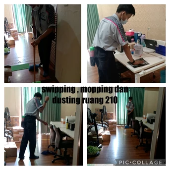 Office Boy/Girl sweeping moping dan dusting lanatai 210 14/10/2022
