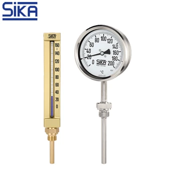 Sika Thermometer and Pressure Gauge