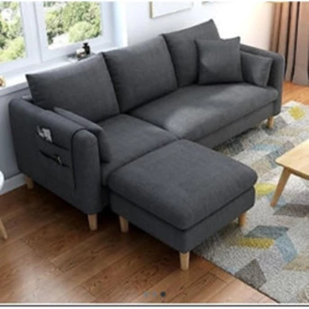 Sofa Minimalis 3 Seat & Puff Type Valerie
