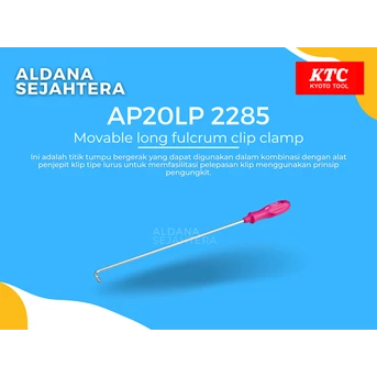 ap20lp 2285 movable long fulcrum clip clamp