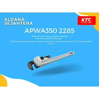 APWA350 2285 Aluminum alloy pipe wrench