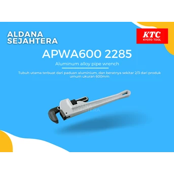APWA600 2285 Aluminum alloy pipe wrench