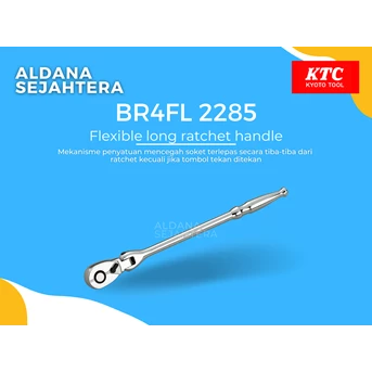 BR4FL 2285 Flexible long ratchet handle