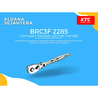 BRC3F 2285 Compact flexible ratchet handle