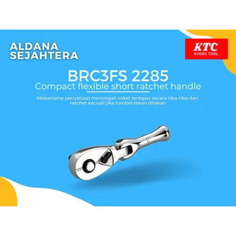 brc3fs 2285 compact flexible short ratchet handle