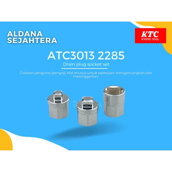 ATC3013 2285 Drain plug socket set