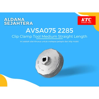 AVSA075 2285 Clip Clamp Tool Medium Straight Length