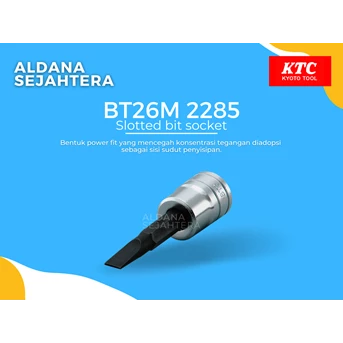 bt26m 2285 slotted bit socket