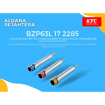 bzp63l 17 2285 long socket bit for impenetrable impact driver