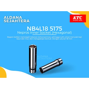NB4L18 5175 Nepros Inner Socket (Hexagonal)