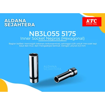 nb3l055 5175 inner socket nepros (hexagonal)