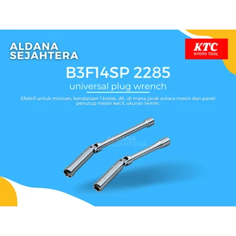B3F14SP 2285 universal plug wrench