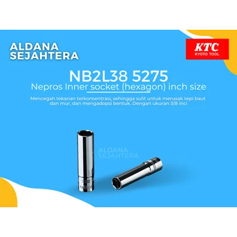 NB2L38 5275 Nepros Inner socket (hexagon) inch size