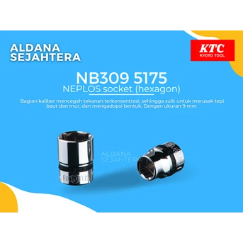 NB309 5175 NEPLOS socket (hexagon)