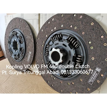 clutch disc / plat kopling volvo fm 440 (double clutch)