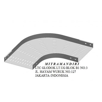 HORIZONTAL ELBOW TRAY 100X50MM