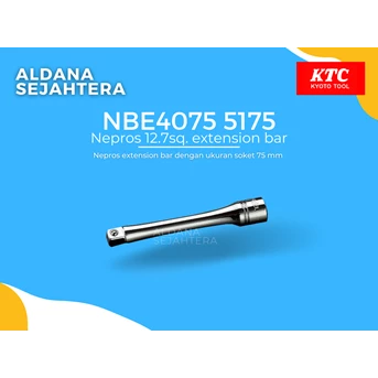 nbe4075 5175 nepros 12.7sq. extension bar