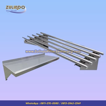 wall shelf (rack dinding stainless)