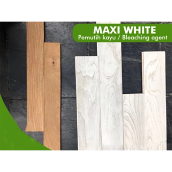 maxi white agent dnc - pemutih kayu wood bleaching