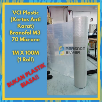 vci plastic / plastik anti karat branofol m3 1m x 100m (1 roll)-1