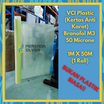 VCI Plastic / Plastik Anti Karat Branofol M3 1M X 50M (1 Roll) 50 MIC